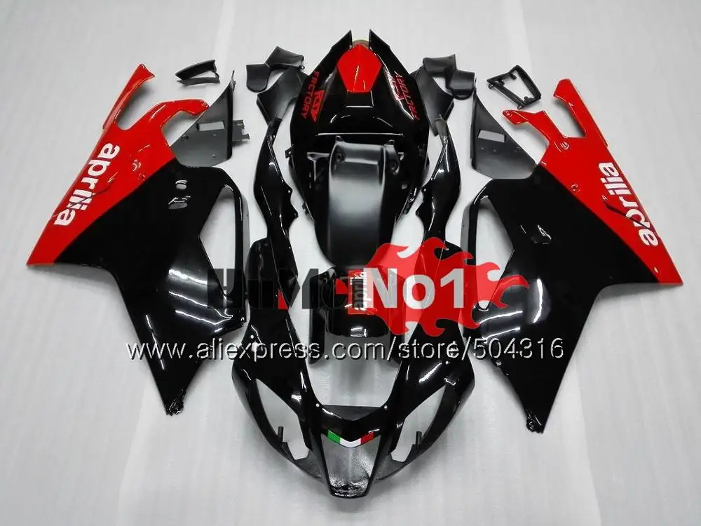 Средства ухода за кожей для Aprilia RSV1000R Mille RV60 RSV1000RR РСВ 1000 8MC. 0 RSV1000 R RR 2003 2004 2005 2006 03 04 05 06 обтекатель красный серебристый - Цвет: No. 5