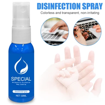 

30ml Antibacterial Disinfection Spray Alcohol-free Safe and Harmless Universal Antibacterial Agent For Office Outdoor Traveling