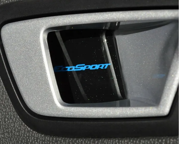 Внутренняя наклейка на дверь автомобиля внутренняя форма для ford ecosport 4 шт./лот
