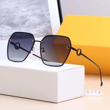

Fashion Polarized Sunglasses Women Oversized Frame Square Coated Multicolor Eywear Outdoor Shopping Top Brand AAA Sunglasses