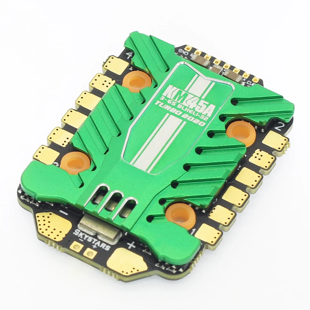 Skystars kramam 45A 4в1 ESC 32Bit 3-6S 20*20 мм монтажные отверстия бесщеточный CNC для Rc Multirotor FPV Racing