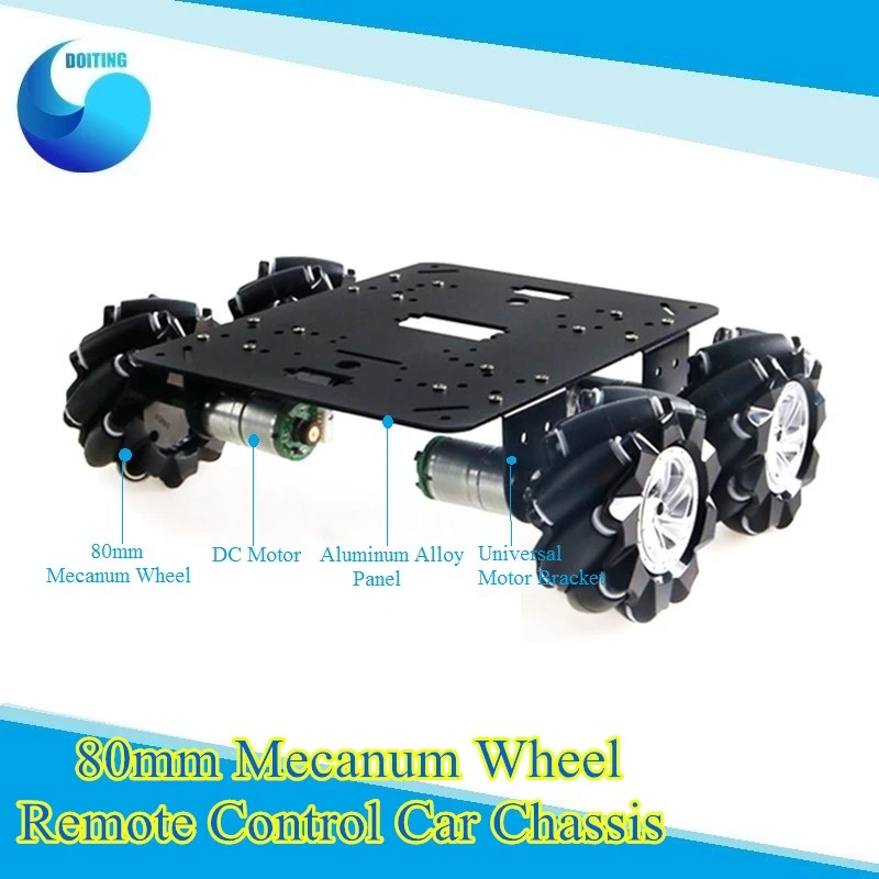 10kg 80mm Mecanum Wheel Car Chassis Kit Omni Wheel Robot With Metal Panel Arduino  Mecanum Robot For for Arduino Toy DIY mc800|RC Cars| - AliExpress