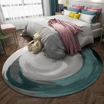 

ADOREHOUSE Plush Carpet Large Nordic Carpets For Living Room Polyester Soft Floor Rug Non-Slip Bedroom Mat Home Decoration Pads
