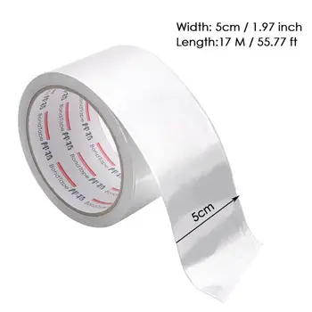 

50mm 60mm 80mm x 25m 17m Aluminium Foil Self Adhesive Heat Insulation Tape Roll MOLC