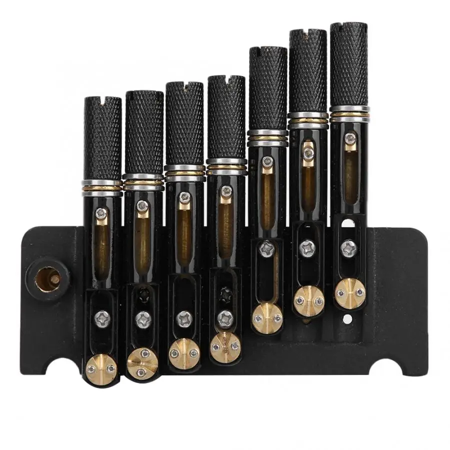 High Quality Electric Guitar 7-String Headless Combination Bridge Kit Musical Instrument Playing Accessories