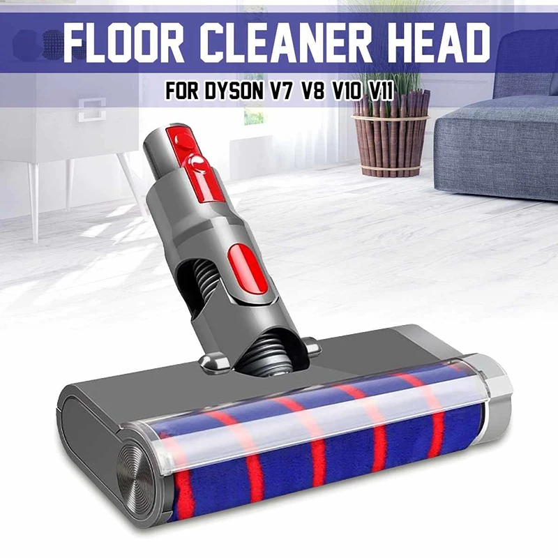 Электрическая Швабра для Dyson пылесос V7 V8 V10 V11 пушистый мягкий валик головка щетки