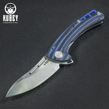 

KB257C 3.54" SATIN AUS-10 Balde Outdoor Folding Kinife With G10 Handle for Outdoor Camping Hunting