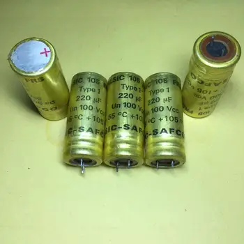 

Sic-safco Overlaid With Gold 100v220uf/100v Have A Fever Directly Cutting Cathode Electrolytic Capacitor Electrolytic capacitor