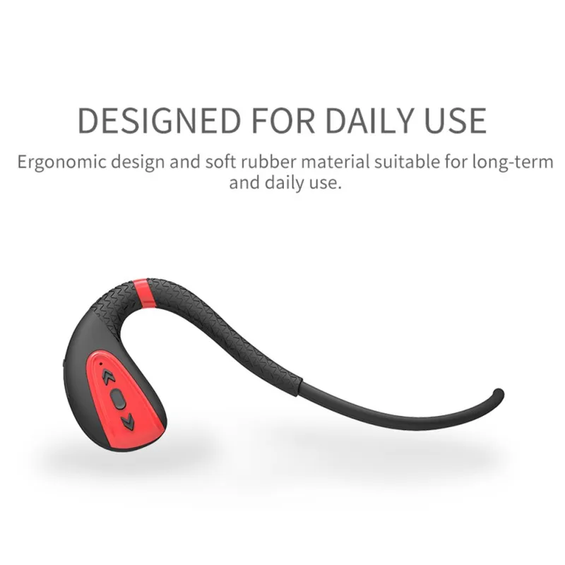 

Bluetooth 5.0 Headphones Bone Conduction Waterproof IPX8 8GB Memory Storage HiFi Wireless Earphones New
