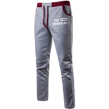 

2020 Spring and Autumn Fashion New Men's Casual Boutique Elastic Waist Tie Sports Trousers Waistpants Pants