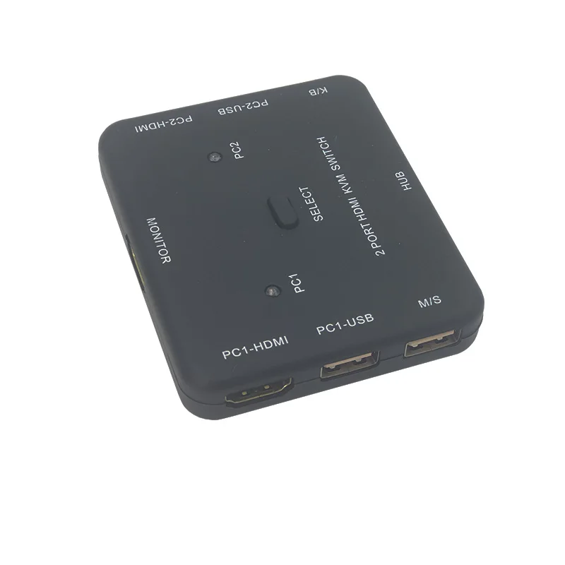 HDmatters USB HDMI KVM переключатель с 2 портами 4K HDMI USB Мышь& Клавиатура монитор селектор обмена HDMI переключатель KVM переключатель с usb