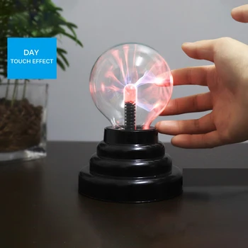

USB Plasma Ball Electrostatic Sphere Light Magic Crystal Lamp Ball Desktop Lightning Christmas Party Touch Sensitive Lights