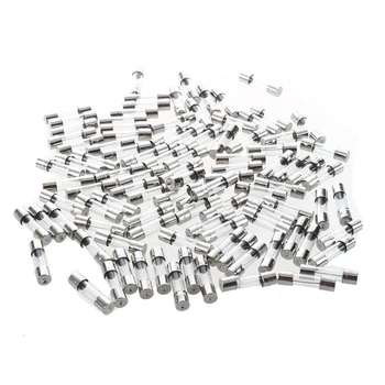 

100 Pcs 250 Volts 10Amp Fast Blow Type Glass Tube Fuses 5 x 20mm