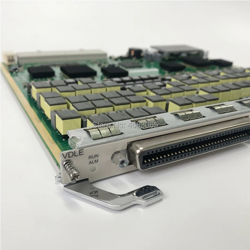 Original Card VDLE for huawei MA5616, 32 channel VDSL2+ board, low power consumption, built-in splitter