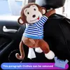 Creative Cute Cartoon Monkey Home Office Car Hanging Paper Napkin Tissue Box Cover Holder Portable Paper Box Soft 3D Animals ► Photo 1/6
