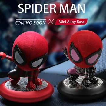 

Super Hero Q Edition Spider-Man Cartoon Car Aromatherapy Decoration Car Ornament Dashboard Perfume Seat Air Freshener Automotive