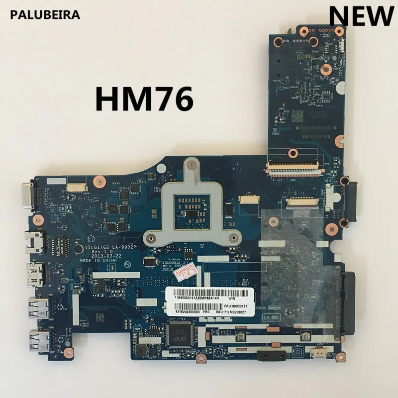 PALUBEIRA Новый VILG1/G2 LA-9902P для lenovo G400s Материнская плата ноутбука HM76 тестирование