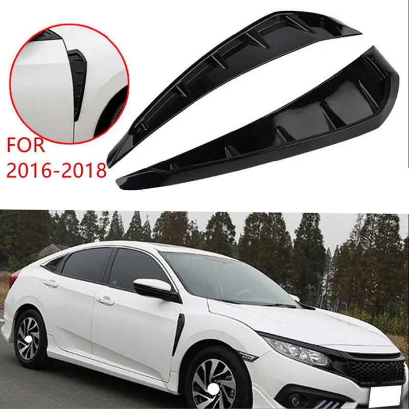 Автомобильный маркер крыло вентиляционное отверстие крышки для Honda Civic- 10Th внешние аксессуары