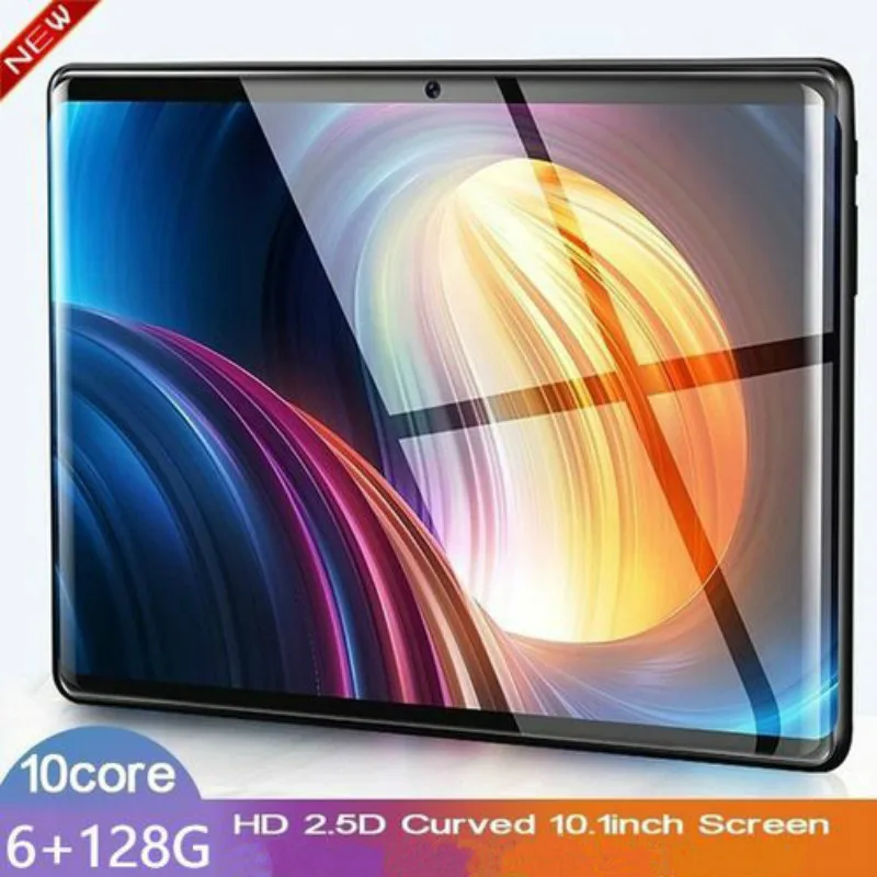 

2020 High Quality 10.1 Inch 6G+128G WiFi Tablet PC Dual SIM Dual Camera 5.0M Bluetooth WiFi 4G Call Phone Game Tablet PC