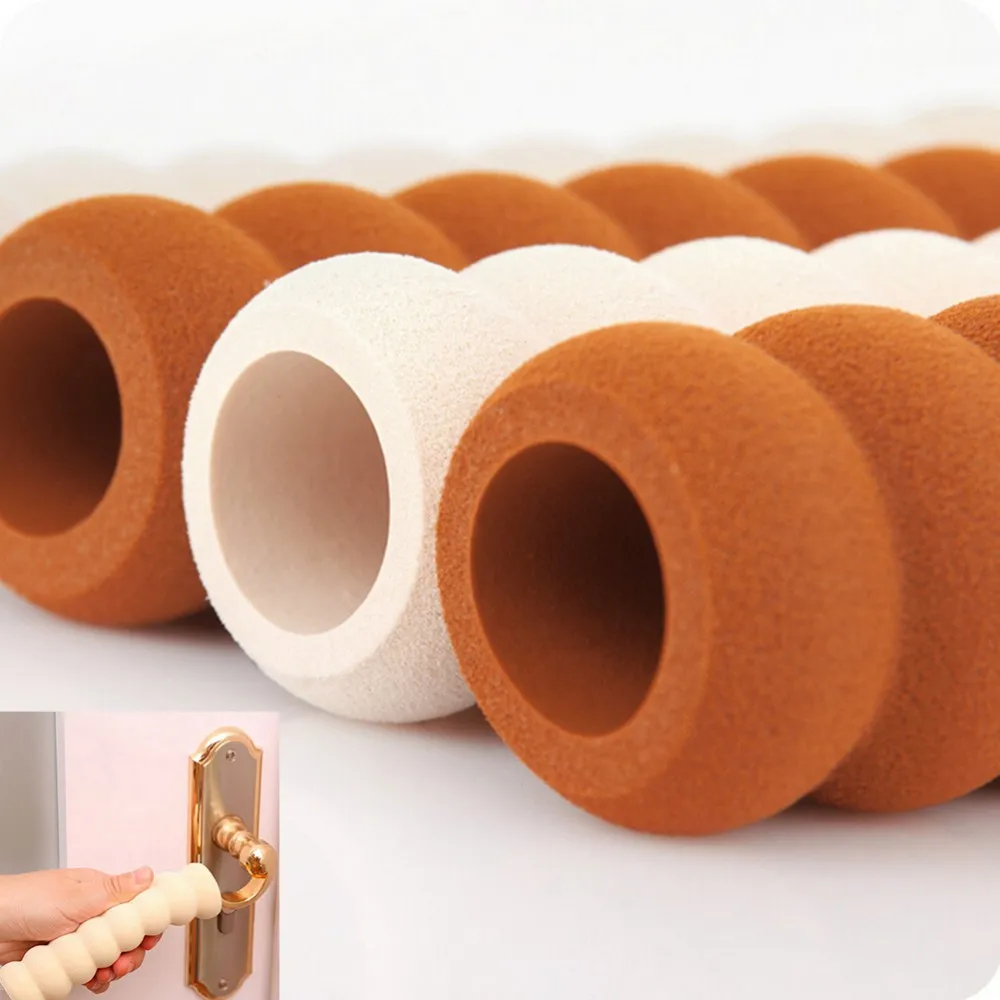 

1Pc Baby Protective Pad Room Anti-Collision Security Door Knob Cover Pad for Child Kid Safety Cabinet Pulls Supplies Door Handle