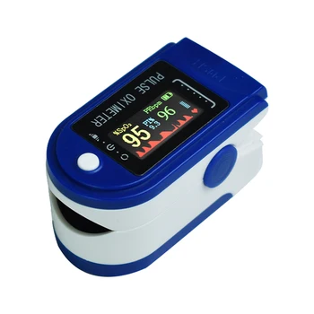 

Finger Oximeter Pulse Rate Perfusion Index SPO2 Blood-oxygen Data Measurement OLED Display with Automatic Shutdown Function