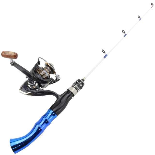 63cm ice Rod Reel Combos Winter fishing Ice fishing rod feeder