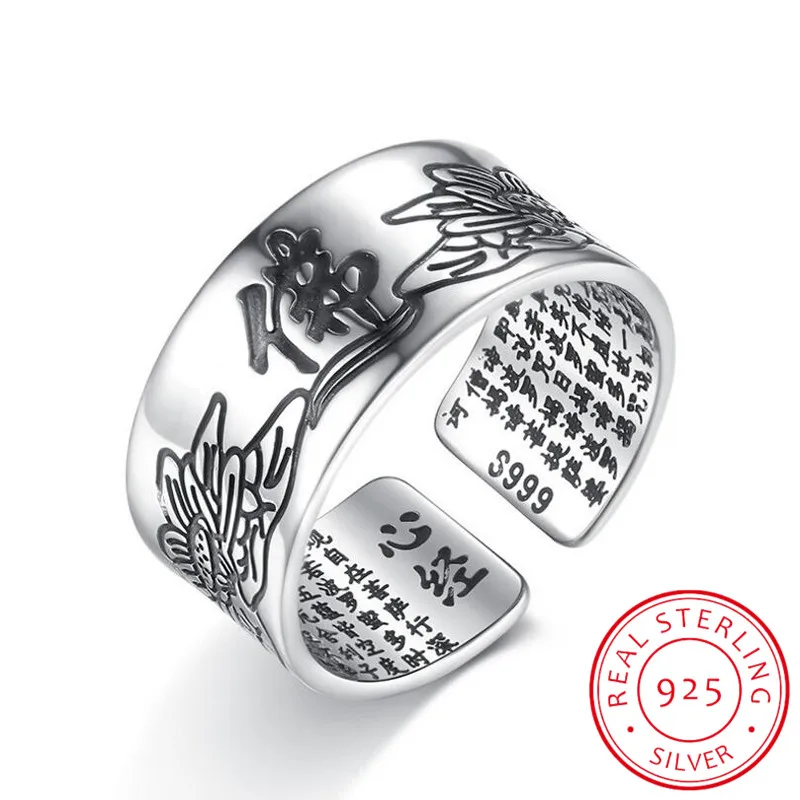 925 пробы серебряные ювелирные изделия винтажный амулет Будда лотос балтийские