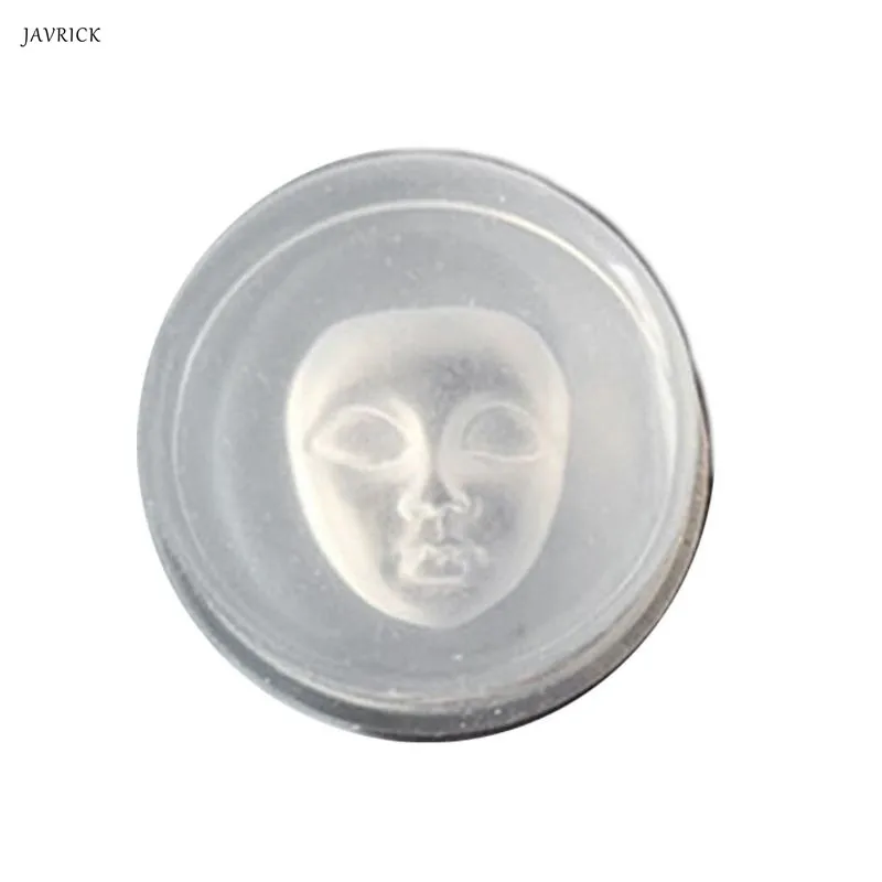 

Human Face Pendant Silicone Resin Mold Soap Wax Candle Mold Jewelry Making Tools