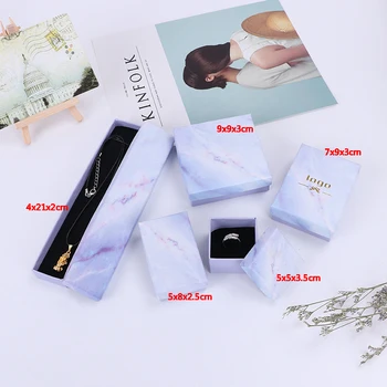 

1pcs Colorful Square Jewelry Organizer Boxes Engagement Ring For Earrings Necklace Bracelet Wedding Display Gift Box Holder New