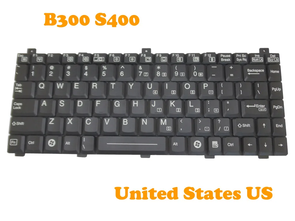 Клавиатура US FR для Getac B300 S400 B400 HMB4206MTA с подсветкой Соединенные Штаты французский| |