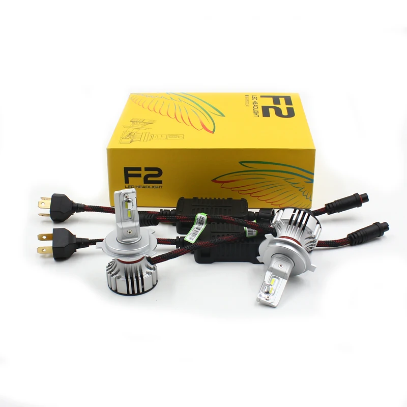 Rockeybright F2 12 В 5202 лм H4 h7 h8 h9 h11 H16 9005 9006 комплект светодиодов светодиодсветильник