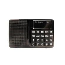 ABHU-портативный FM/AM/SW радио, карманный радио Музыкальный плеер с AUX входом/максимальная поддержка 32 Гб TF карта