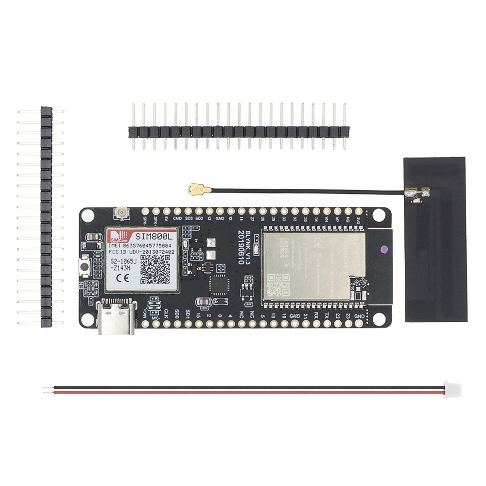 

TTGO T-Call V1.3 ESP32 Wireless Module GPRS Antenna SIM Card SIM800L Module