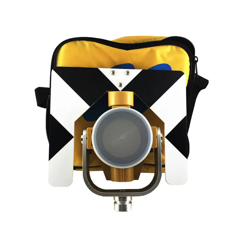NEW TILTING YELLOW COLOR PRISM FOR TOPCON Total Stations OFFSET -30/0 mm WITH SOFT BAG | Инструменты