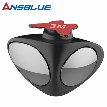 

2in1 Car Convex mirror & Blind Spot Mirror Wide Angle Mirror 360 Rotation Adjustable Rear View Mirror View front wheel for BMW