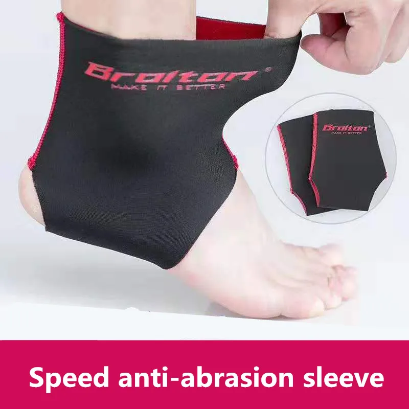 Original Broiton Speed Skates Anti-abrasion Sleeve 1 pair Inline Speed Skating Activities Anti-rub Foot Protector Sock 29 to 46