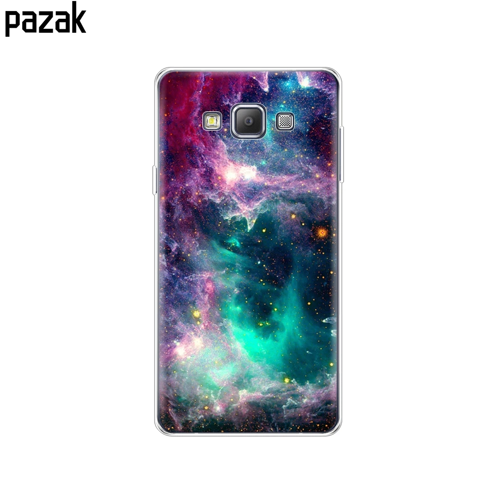 Силиконовый чехол для samsung Galaxy A7, чехол, мягкая задняя крышка из ТПУ для samsung A7, A700, A700F, 360, полная защита от ударов