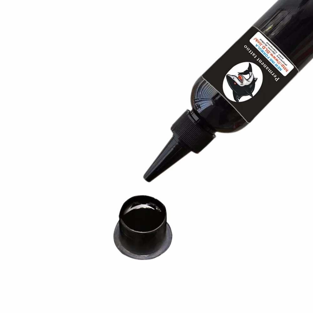 Tattoo Ink Black Pigment 230ml/bottle Ink for Tattoo Machine Kits Microblading Tattoo Pigment Tattoo& Body Art Pigment