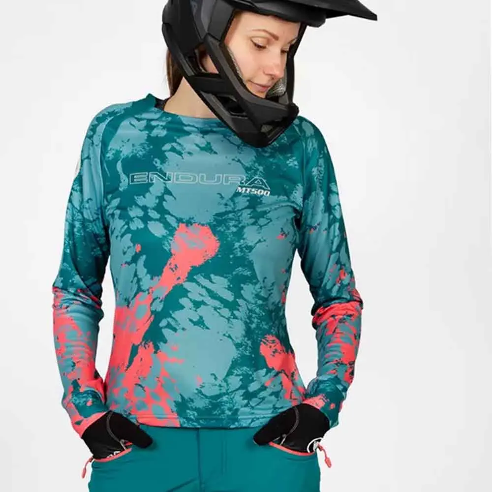 Women cycling Sweatshirt Motocross clothes long sleeve enduro downhill bke team bmx jersry cycling T-shirt mtb