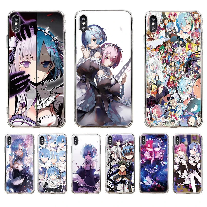 Чехол для Google Pixel 5 5XL 2XL 3XL 4A 4 XL 3A 2 х 3 lite задняя крышка ReZERO ОЗУ Rem узор мягкий из