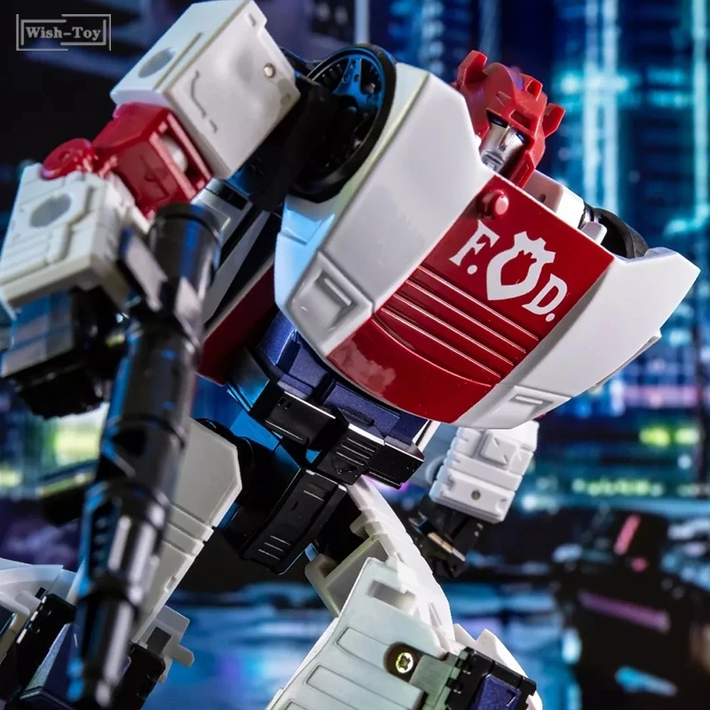AOYI трансформация G1 Siege Series SS38 6001-4 сплав Nemesis Prime грузовик Спящая версия sideswipe экшн-фигурка робот-игрушки - Цвет: H6002-9C With box