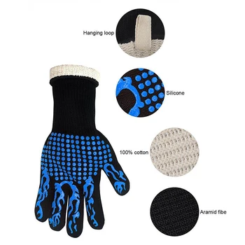 

2020 Brand New Comfortable Glove Protection Cover BBQ Kitchen Campfires Multi Functional