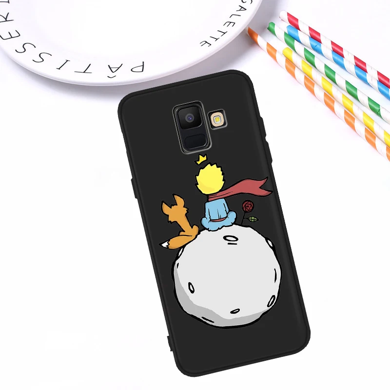 Роза для samsung Galaxy A9 A8 A7 A6 A5 A3 J3 J4 J5 J6 J8 плюс M30 A40S A10 A20E чехол для телефона чехол с мультипликационным принтом «Маленький принц»