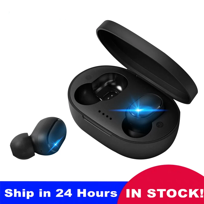 Bluetooth наушники VS Red mi Airdots беспроводные Tws спортивные свободные руки для телефона