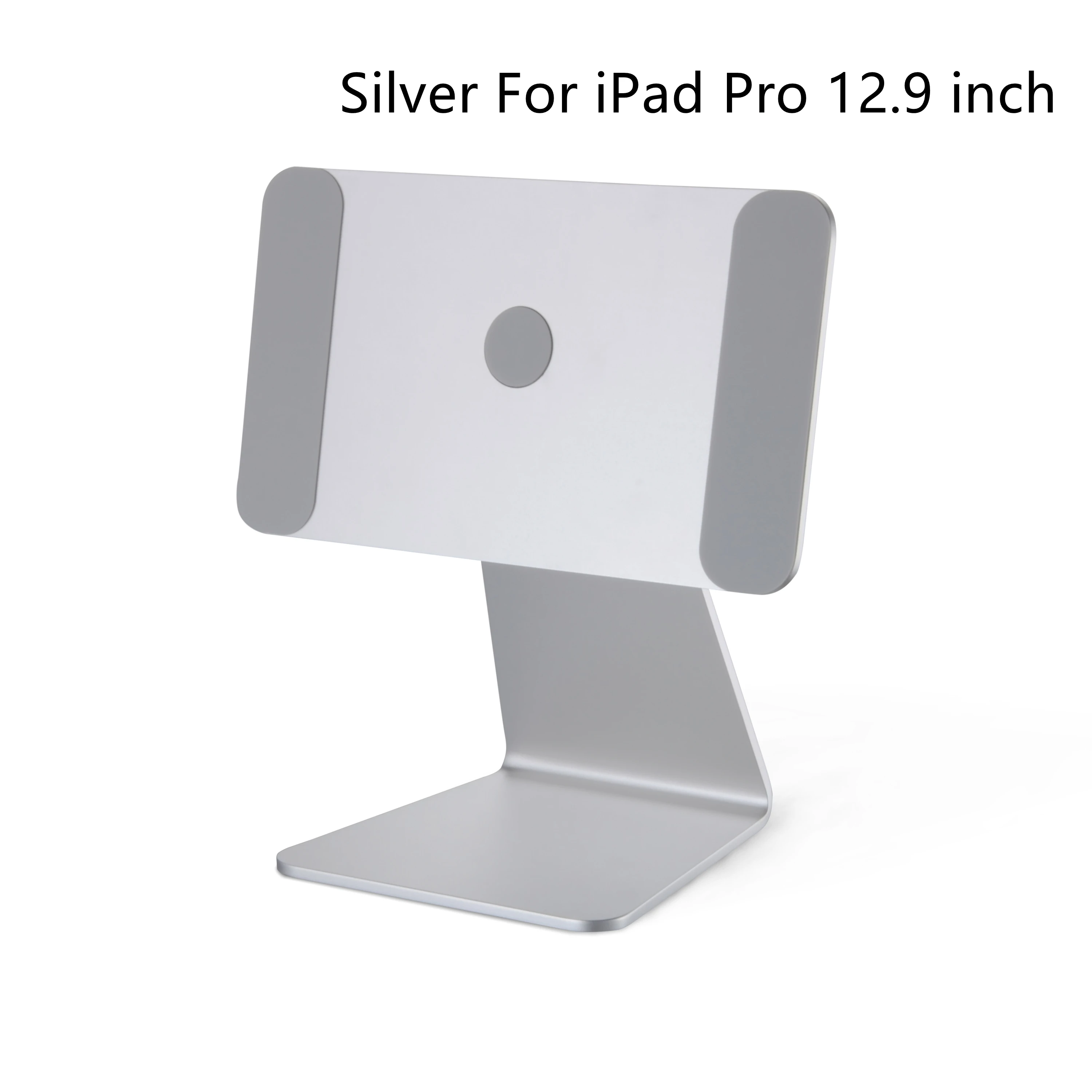 LULULOOK Magnetisch iPad Pro Ständer, Verstellbarer Faltbarer iPad 12.9  Ständer, 360° Drehbar Tragbarer Aluminium iPad Halterung für Apple iPad Pro