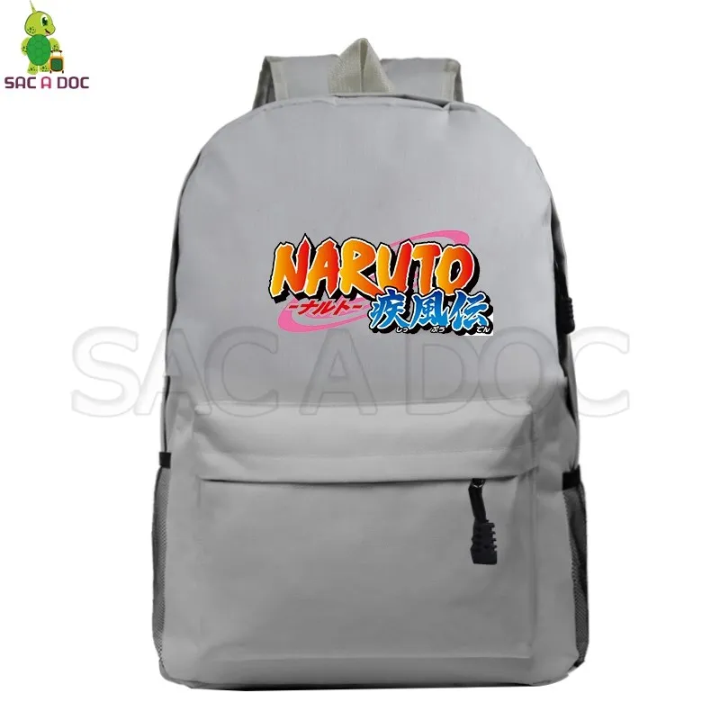 Наруто Uchiha Clan Sasuke рюкзак школьные сумки для девочек-подростков мальчиков Sharingan Akatsuki рюкзак для ноутбука повседневный рюкзак для путешествий - Цвет: 12
