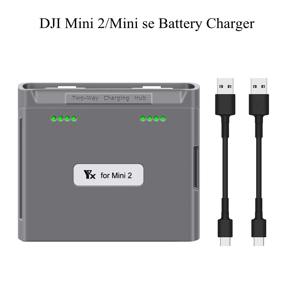 

Зарядное устройство для DJI Mini 2/Mini se, двухсторонний зарядный концентратор, аккумуляторы для дрона, зарядка через USB для DJI Mini 2, аксессуары для зарядного устройства