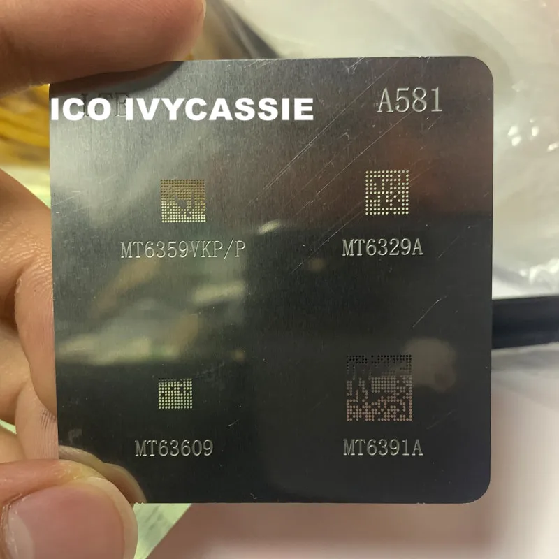 Трафарет MT6360P MT6359VKP MT6391A MT6392A MT6359P Power IC BGA для реболлинга оловянного растения сетка