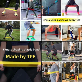 Fitness Resistance Bands Rubber Bands For Fitness 6