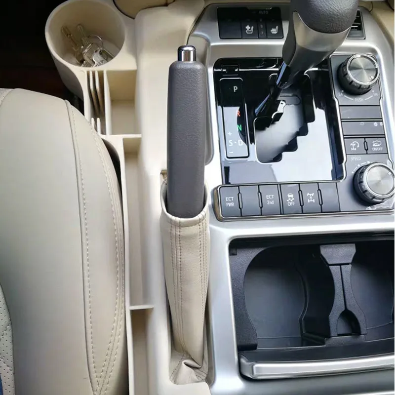 Автомобильная Центральная коробка для хранения сиденья телефона ключ карты лоток для Toyota Land Cruiser LC200- аксессуары для левого привода